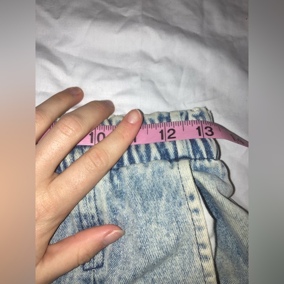 Vintage Acid Wash Denim Joggers - Picture 8 of 13